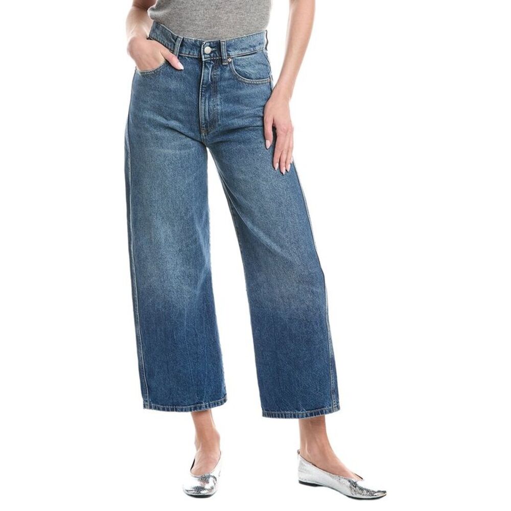 Dl1961 Womens  Taylor North Water Relaxed Barrel Leg Jean, Blue